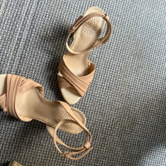 NEW Avril Cookie Dough Block Heel Sandals – Women’s Size EU 37. - Picture 2 of 7